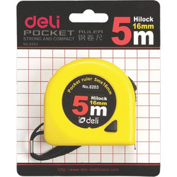DELI ΜΕΤΡΟΤΑΙΝΙΑ ΑΤΣΑΛΙΝΗ 5mx16mm