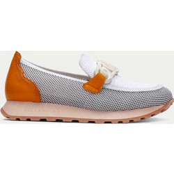 HISPANITAS ΓΥΝΑΙΚΕΙΑ LOAFERS LOIRA HV243461 SS24, ΛΕΥΚΟ-ΠΟΡΤΟΚΑΛΙ, Γυναίκα