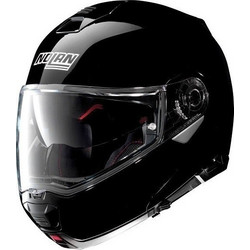 Nolan N100-5 Classic 3 Glossy Black Κράνος Μηχανής Flip-Up 1650gr