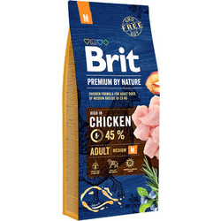 Brit Premium By Nature Adult Medium with Chicken 15kg
