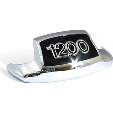Front fender tip -1200- Chrome