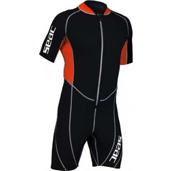 Seac Sub Ciao Black/Red Μονοσόρτς Κατάδυσης Neoprene για Αυτόνομη Κατάδυση 2.5mm