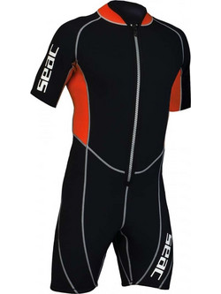 Seac Sub Ciao Black/Red Μονοσόρτς Κατάδυσης Neoprene για Αυτόνομη Κατάδυση 2.5mm
