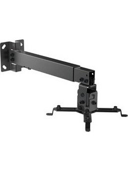 Equip Befestigungskit (WandDeckenhalterung) fr Projektor Stahl Schwarz (650702)