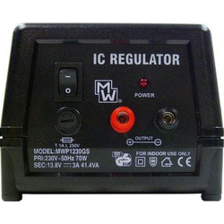 Σταθεροποιημένο τροφοδοτικό MWP-1230GS 13.8 Volt DC - 3A