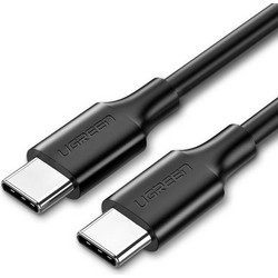 Ugreen Καλώδιο 340144 Regular USB 2.0 Cable USB-C male - USB-C male Μαύρο 1m