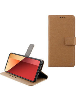 Volte-Tel Allure Magnet Book Stand Clip Θήκη Wallet Gold (Xiaomi Redmi Note 13 Pro 4G)