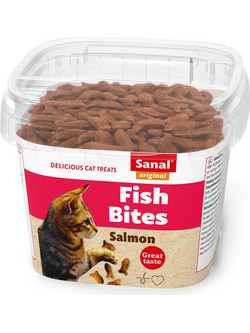 Sanal Salmon Bites Cup 75gr