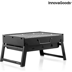 InnovaGoods Μεταλλική Ψησταριά Κάρβουνου Επιφάνειας 35x27cm V0103439