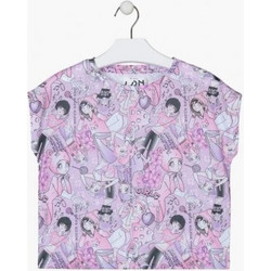 Losan Παιδικό T-Shirt Κοντομάνικο Λιλά 31G-1207AL