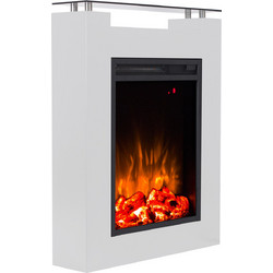 Hitense Los Angeles MDF Επιδαπέδιο Ηλεκτρικό Τζάκι 1600W Μ68xΥ87.5xΒ17cm