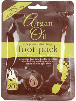 Xpel Argan Oil Deep Moisturising Ενυδατική Μάσκα Ποδιών 1pc