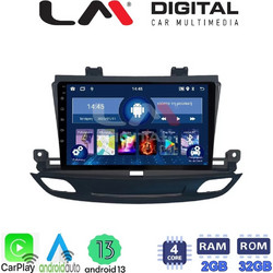 LM Digital ZN4339 Ηχοσύστημα Αυτοκινήτου με Οθόνη Αφής USB Bluetooth & GPS