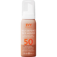 Evy Daily Defense Αντηλιακό Mousse Προσώπου SPF50 75ml