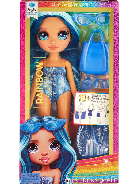 MGA Entertainment Rainbow High Swim & Style Skyler Bradshaw