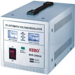 Kebo MVR-2000VA Σταθεροποιητής Τάσης Servo 2000VA με 1 Πρίζα Schuko