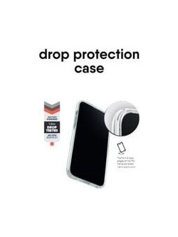 Promiz (PZ-10659) Drop Protection Case - Clear, for iPhone 16 Plus