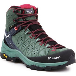 Salewa Alp Trainer 2 Mid GTX 61383-5085 Γυναικεία Ορειβατικά Μποτάκια Αδιάβροχα με Μεμβράνη Gore-Tex Πράσινα