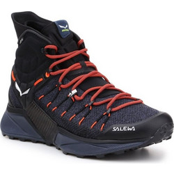 Salewa MS Dropline Mid Ανδρικά Ορειβατικά Μποτάκια Αδιάβροχα Μαύρα 61386-0976