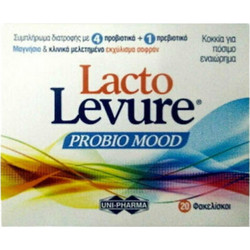 Uni-Pharma Lacto Levure Probio Mood Προβιοτικά 20 Φακελάκια