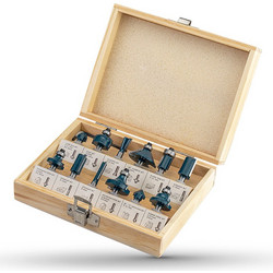 BORMANN PRO BHT1615 ΣΕΤ ΦΡΕΖΕΣ ΡΟΥΤΕΡ 12ΤΕΜ 6mm 054672