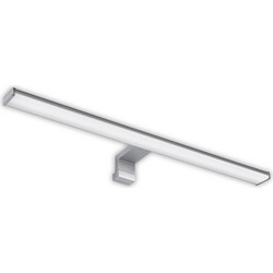 Adeleq Επιτοίχιο Led Φωτιστικό Μπάνιου 8W 4000K Ασημί (3-400816)