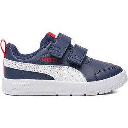 Puma Courtflex V3 Παιδικά Sneakers Μπλε 397642-03