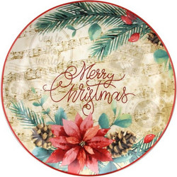 Πιατέλα Χριστουγεννιάτικη Συμφωνία Merry Christmas Tognana NT022316077 - Tognana