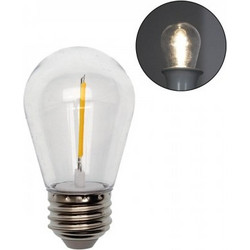 E27 Λάμπα LED 1W 220V Για Ντουί Θερμό Λευκό 3500K 110LM 1 Τεμάχιο RIXME