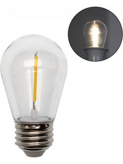 E27 Λάμπα LED 1W 220V Για Ντουί Θερμό Λευκό 3500K 110LM 1 Τεμάχιο RIXME