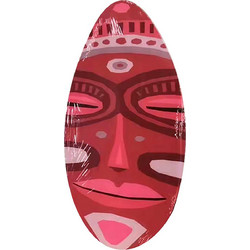 Σανιδα Ξυλινη Surf Skimboard 76x45cm S2