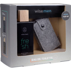 Vican Wise Men Fresh Eau de Toilette 100ml + Nail Care Kit