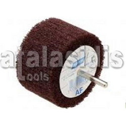 Βούρτσα Σκότς Σκέτη 80 X 50 με Αξονάκι 6mm για Δράπανο - Very Fine