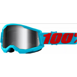 Μάσκα 100% strata 2 Summit Blue Silver Mirror Lens