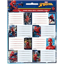 GIM ETIKETES 2 TEM. SPIDERMAN 777-50146