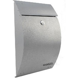 BORMANN BMB1000 Γραμματοκιβώτιο Μ22xΠ7xΥ30cm,Ασημί (022695)