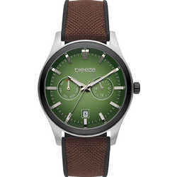 Breeze Standout Ανδρικό Ρολόι με Καφέ Υφασμάτινο Λουράκι 112452.5
