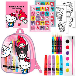 Hello Kitty backpack stationery set