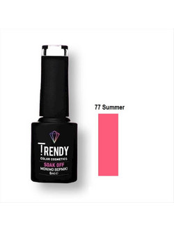 Trendy Soak Off 77 Summer Ημιμόνιμο Βερνίκι Νυχιών 6ml