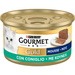 Purina Gourmet Gold Adult Mousse with Rabbit 85gr
