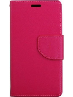 Θήκη Book Stand Universal Για Κινητά Τηλέφωνα Με Οθόνη 5.3 έως 6.0 Ίντσες - Ρόζ