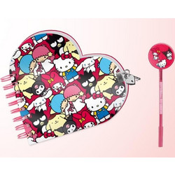 Hello Kitty and Friends - Characters Σημειωματάριο με Στυλό