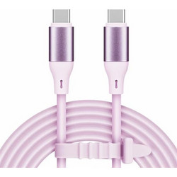 Kruger & Matz USB-C to USB-C 100W 1m Pink KM1269-1P