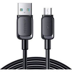 Joyroom Multi-Color Series A14 Καλώδιο USB-A / micro USB (2m) - Μαύρο