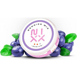 Nixx Nicotine Pouch Slim Berries Mix 20mg/g (24pcs) - Nixx