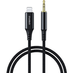 Choetech AUX009 Lighting / mini jack 3.5mm cable 2 m - black