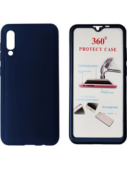 POWERTECH Θήκη Body 360 με Tempered Glass για Xiaomi Mi 9, μπλε