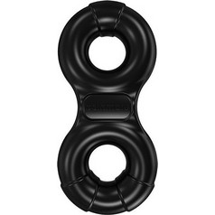 Bathmate Eight Vibe Ring Ελαστικό Δαχτυλίδι Πέους Σιλικόνης με Δόνηση Μαύρο