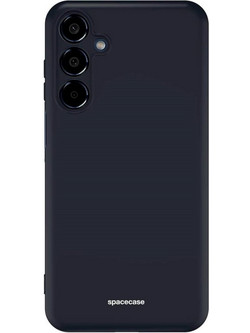 Θήκη Samsung Galaxy M35 - Spacecase Silicone Case Σιλικόνης - Black (5905719110918)