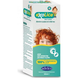 Adelco Exolice Hair Λοσιόν για Ψείρες 120ml